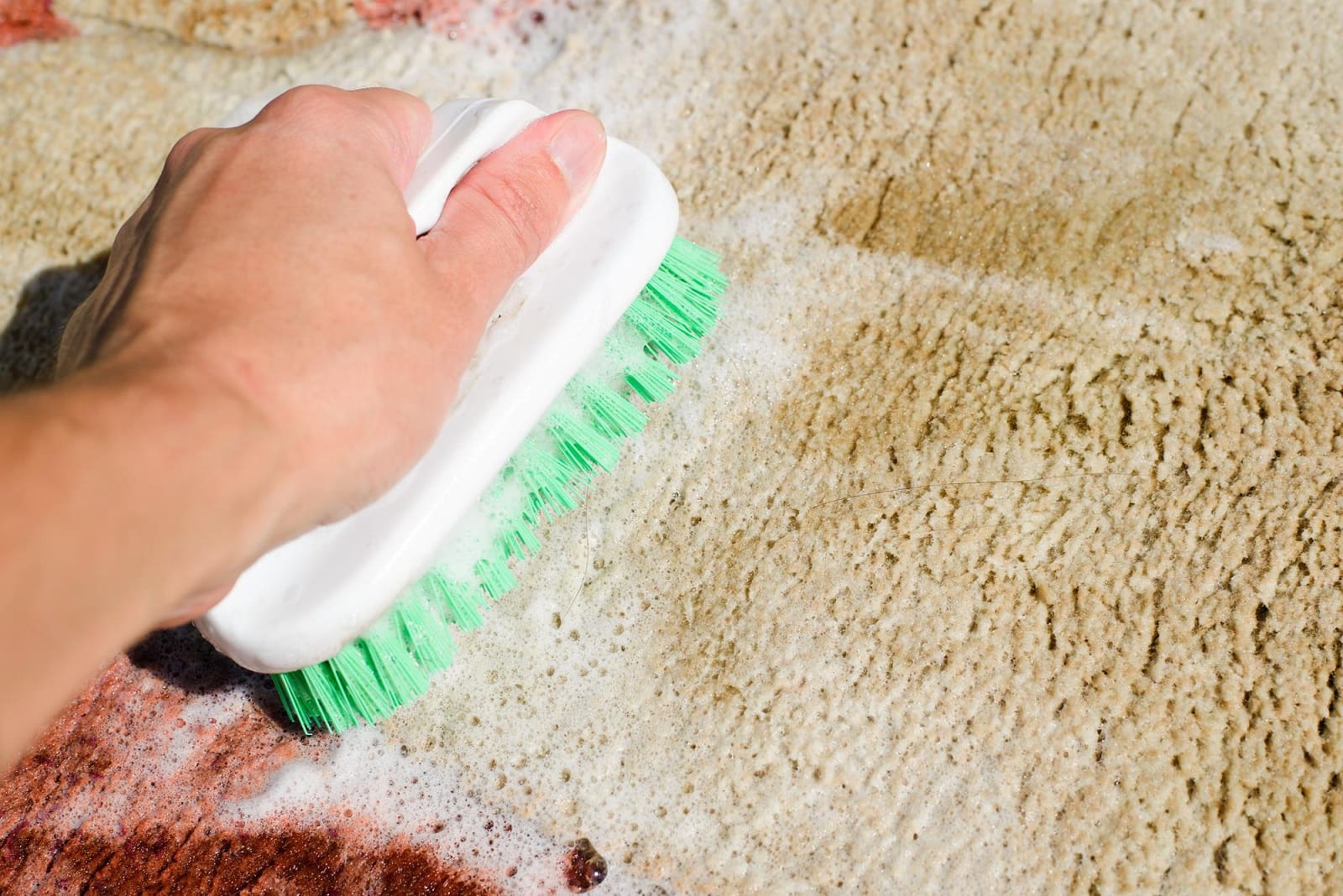 Foam Shampoo Cleaning